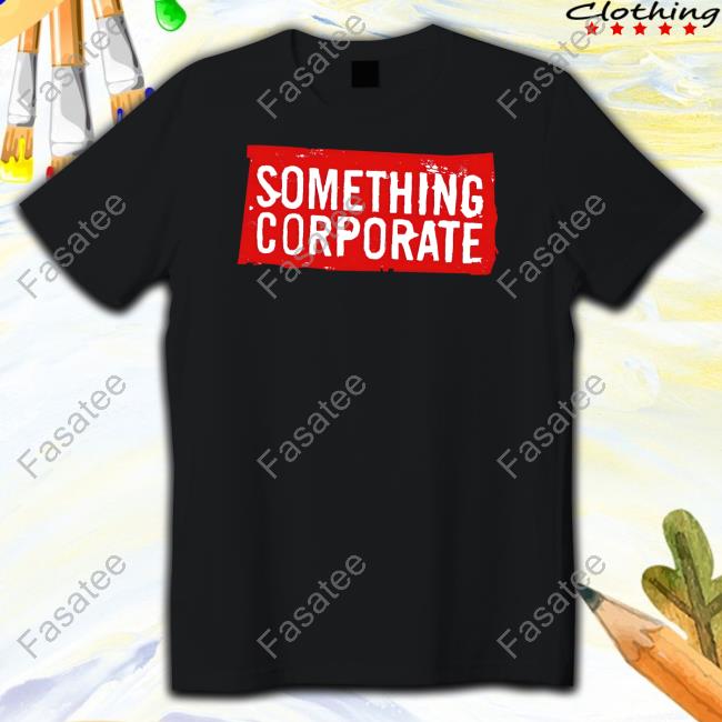 Andrewmcmahon Something Corporate Sc Logo Tee Shirts