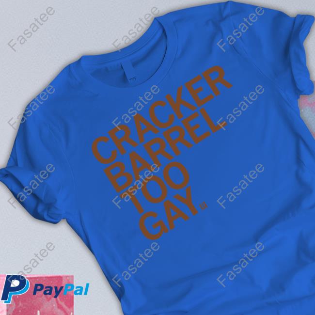 Raygun Cracker Barrel Too Gay Tee Shirt