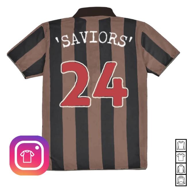 Green Day Official Store Saviors Soccer Jersey Us 2024 Tour Edition Hoodie