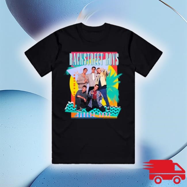 Official Trending Backstreetboys Store Retro Group Crewneck Sweatshirt