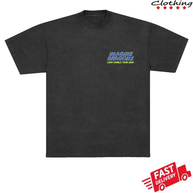 Official Imagine Dragons Merch Hollywood Bowl Zombie Event Sweatshirt