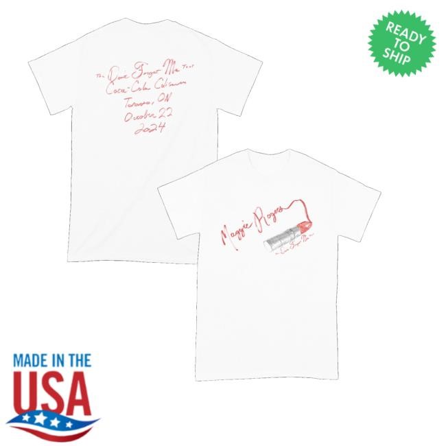 Maggie Rogers Merch Store Lipstick Coca-Cola Coliseum Oct 22 2024 Crewneck Sweatshirt
