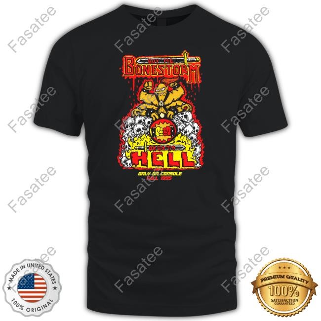 Secondbestpetshop Bye Me Bonestorm Or Go To Hell Only On Console Fall 1995 Tee