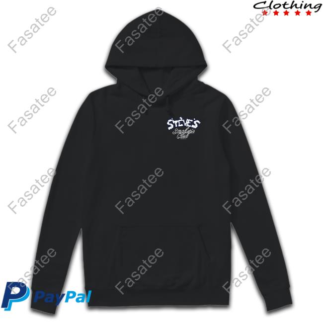 Stevewilldoit Merch Steve Will Do It Smokers Club Hoodie