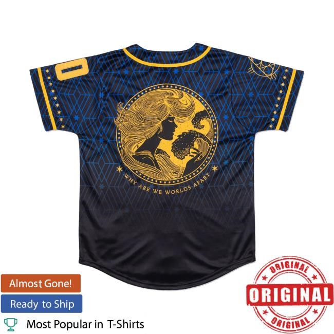 Seven Lions Merch Store Worlds Apart Baseball Jersey Shirt