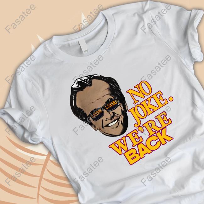 Kim Kardashian Wearing Jack Nicholson No Joke We're Back Sweatshirt