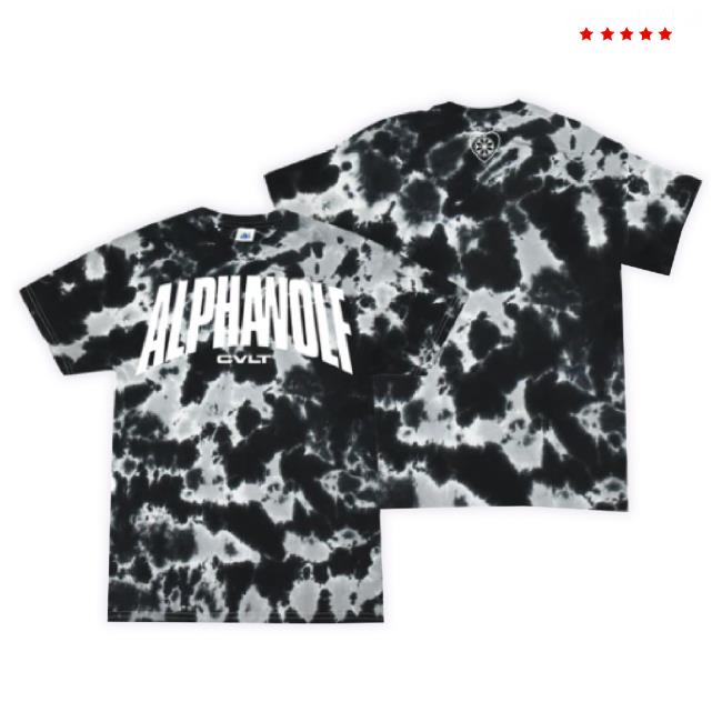 Official Down Right Merch Alpha Wolf - Cvlt Tie Dye Hoodie Sweatshirt Downrightmerch Shop
