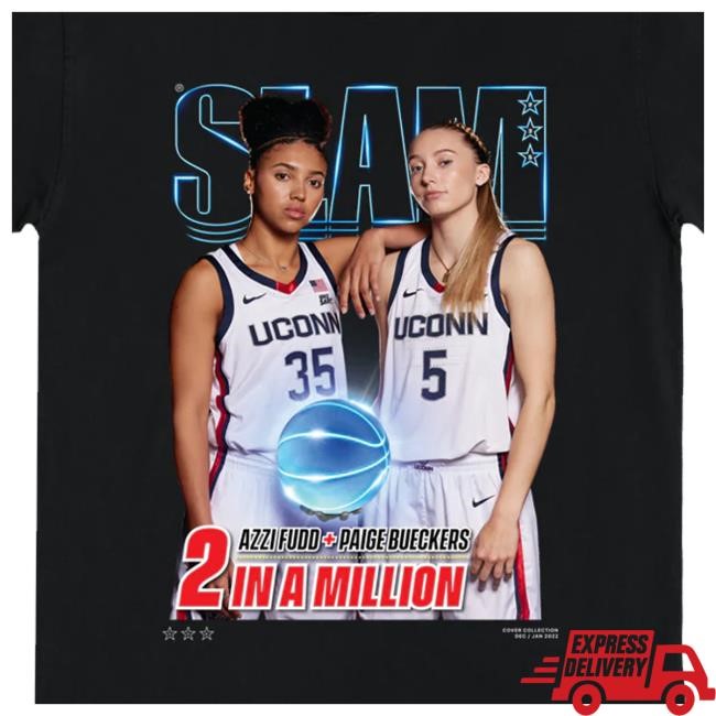 Slamgoods Merch Shop Slam Cover Paige Bueckers Azzi Fudd New Shirt