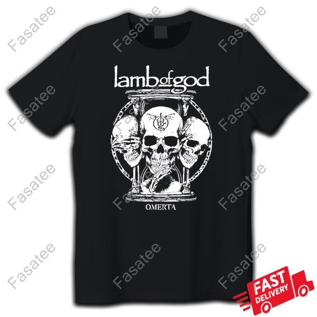 Lamb Of God Merch Lamb Of God Omerta T Shirt