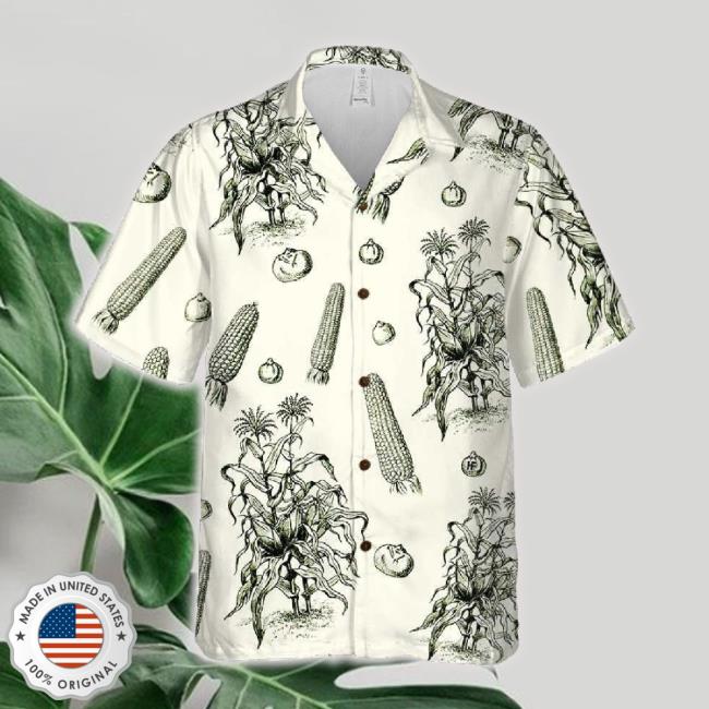 Harvest Time Corn 3D Hawaiian TankTop Printed Design Everywhere