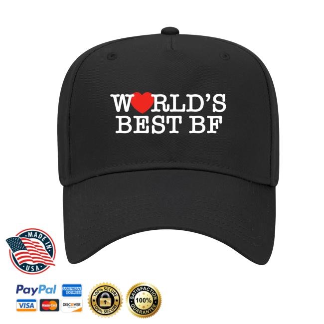 Nicknayersina Merch World's Best Bf Baseball Hat