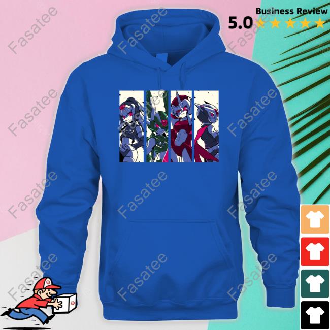 Mega Man Four Guardians Shirt Mega Man Four Guardians Shirts