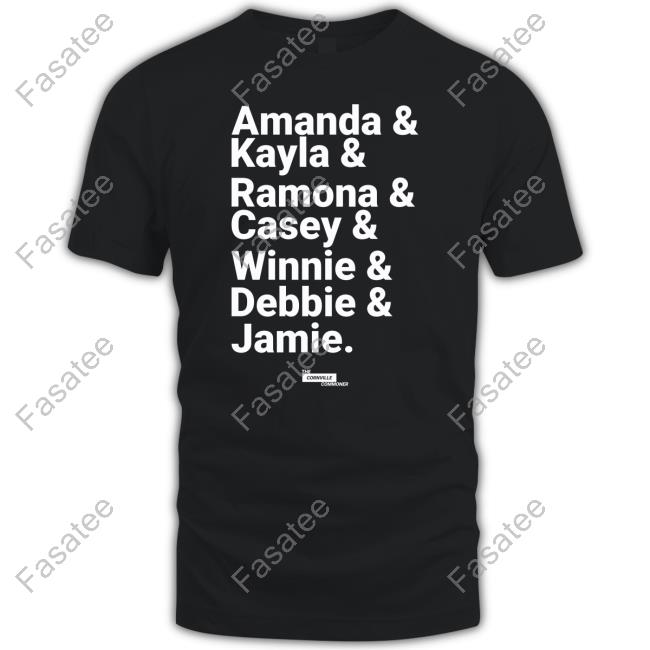 Cornvillecomm Amanda Kayla Ramona Casey Winnie Debbie Jamie Tee Shirt