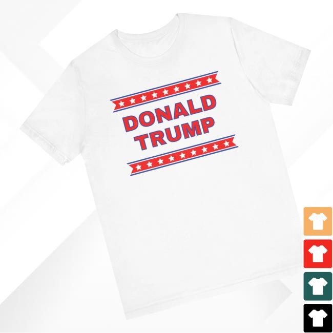 Official American Threads Merch Donald Trump Dt Unisex Jersey Short Sleeve Hoodie