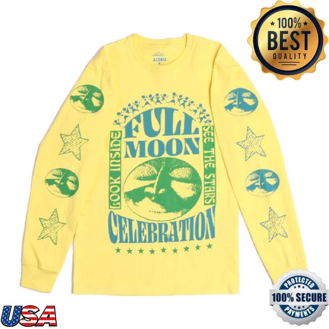 Official Altru Apparel Merch Store Full Moon L/S Shirt Altruapparel Shop