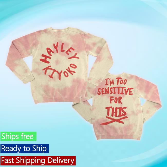 Official Album Type Natural Tie Dye Long Sleeve Tee