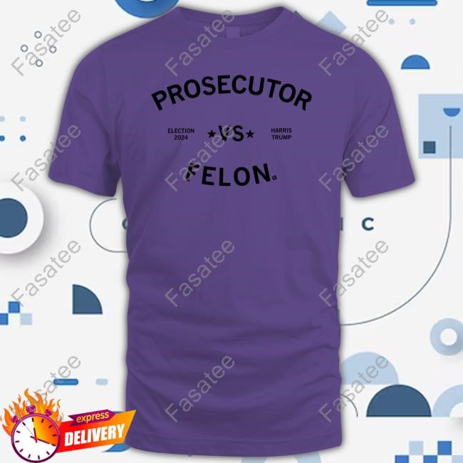 Raygunsite Store Election 2024 Prosecutor Vs Felon Tank Top