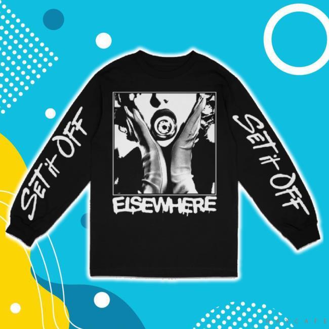 Trending Set It Off "Elsewhere Negative" T-Shirt Fearless Records Shop