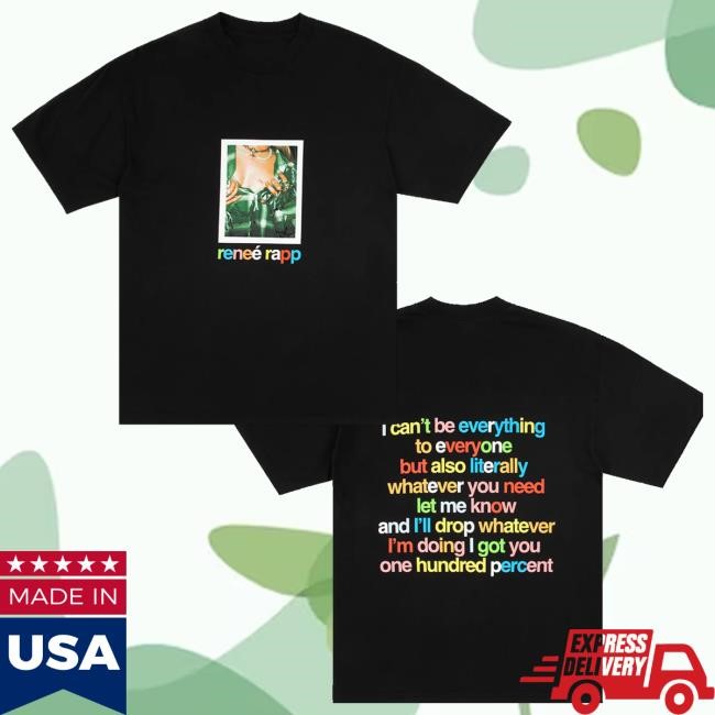 Reneé Rapp Official Store Merch Everything To Everyone Photo T-Shirt, Hoodie, Tank Top, Sweater And Long Sleeve T-Shirt