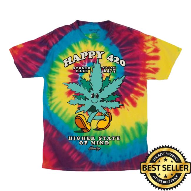 Trending Daily High Club Merch Store Happy 420 Og Tie Dye Sweaters Dailyhighclub Shop
