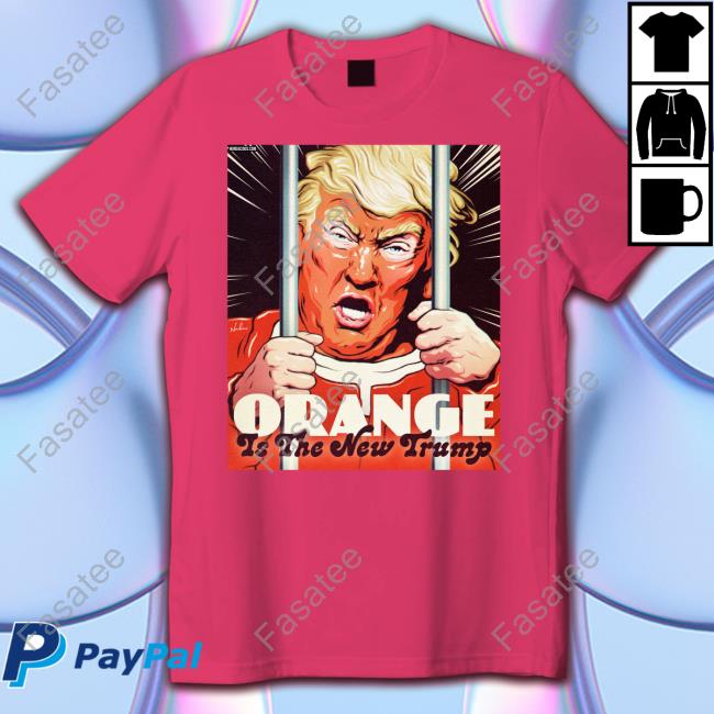 Nordacious Merch Orange Is The New Trump Happy Indictment Day T Shirt
