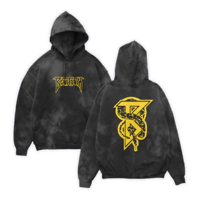 Official Beartooth Band Merch Store Snake On My Back Dye Tee Beartoothband Shop