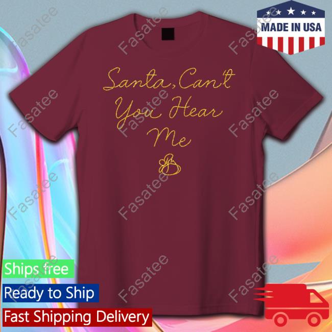 Santa Can't You Hear Me Hoodie Kelly Clarkson Merch