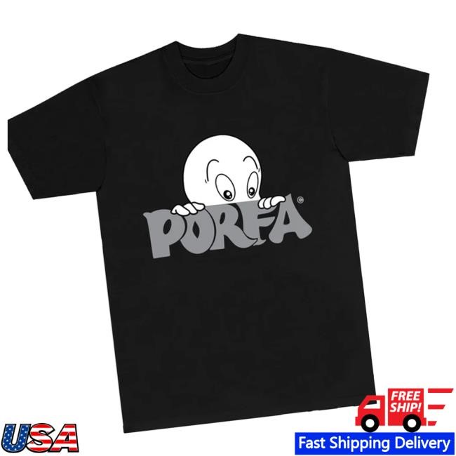 Por Favor Fall Merch Store Fall 2024 Porfa Caspar Tee - Black Shirts