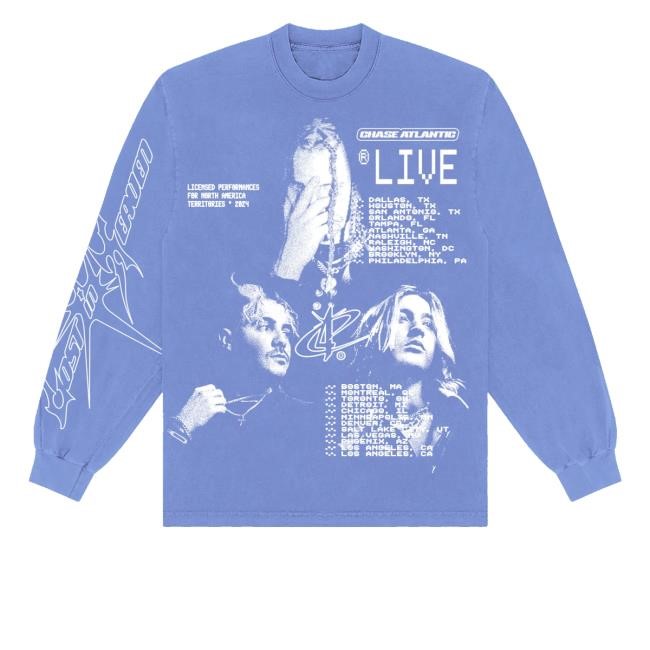 Chase Atlantic Tour 24 Hoodie Chase Atlantic Merch Store