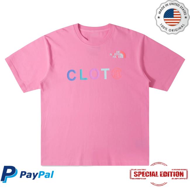 Official Juice Store Merch Juice Store CLOT x The North Face U LOGO Attractive Shirt (Pink) Juicestore Apparel Clothing Shop