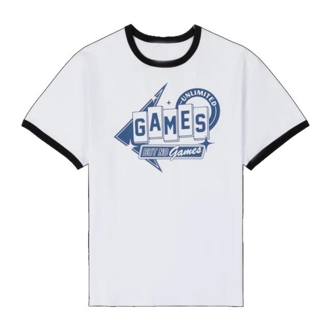Chuckle Sandwich Merch Store Unlimited Games Ringer Tee