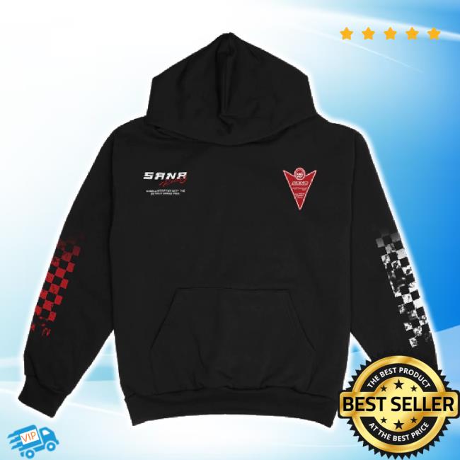 Trending Sana Detroit Merch Store Sana Sport Hoodie Sweatshirt - Black Sanadetroit Shop