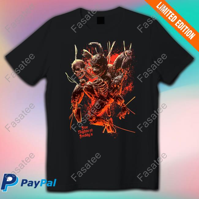 Jonnyblox Five Nights At Freddy's Skeleton Shirts