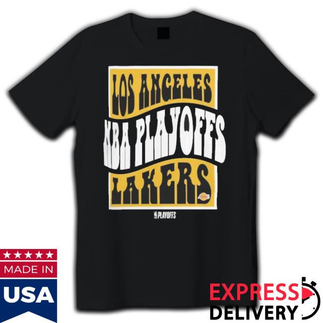 Official Los Angeles Lakers Playoff Po23 Retro Ss shirt