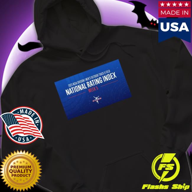 2023 Ncaa Di Men’S Outdoor Track & Field Rating Index – Week 5 Shirt