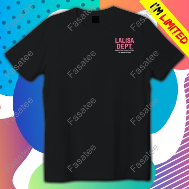 Lalisa Dept Born Pink World Tour Hoodie Tfti Merch