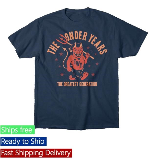 Loneliest Place On Earth Merch The Wonder Years Cartoon Devil Sweaters