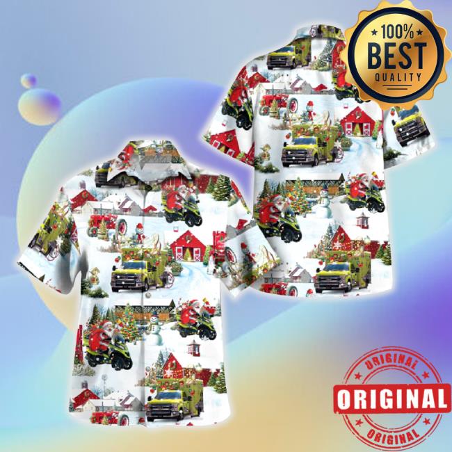 Miami, Florida, Hatzalah South Florida Ems Christmas Hawaiian Sweater