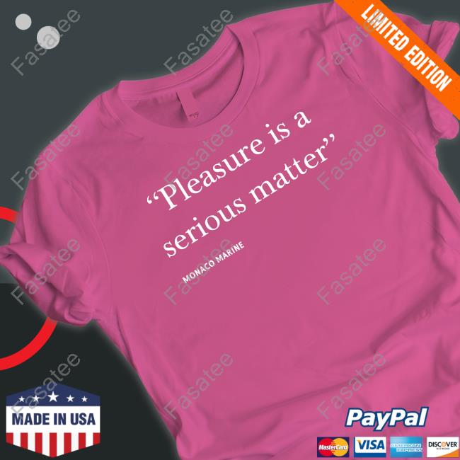 Charles Leclerc Pleasure Is A Serious Matter Long Sleeve T Shirt