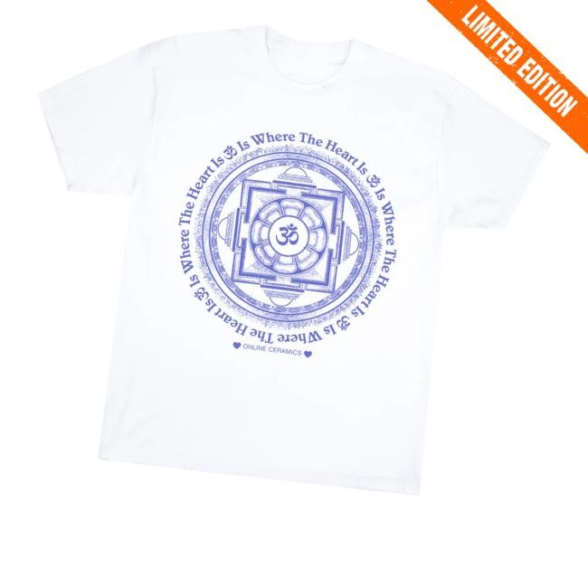 Om Is Where The Heart Is Funny Shirt