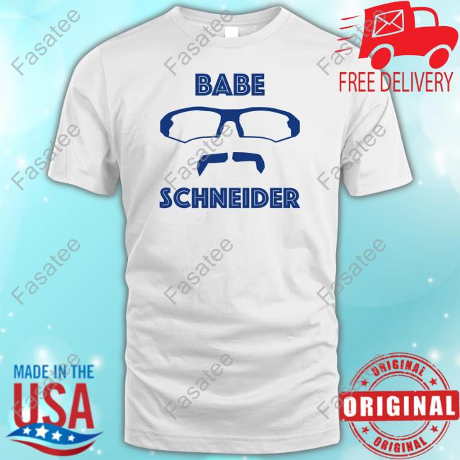 Gate 14 Podcast Babe Schneider Shirt