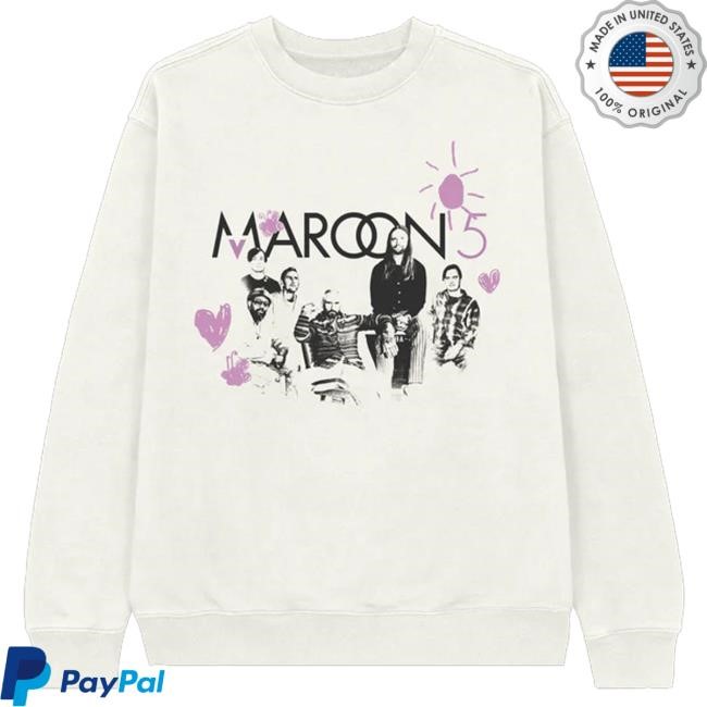 Trending Maroon5 Store Maroon 5 Crewneck Sweatshirt