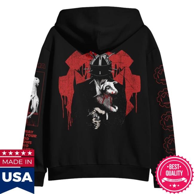 Official Crown The Empire Band Merch Sacrifice Hoodie - Black Sweatshirt