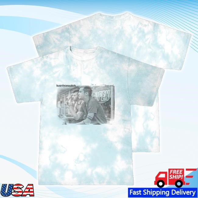 Original Vessel Anniversary Tie Dye Hoodie Sweatshirt Twenty One Pilots Shop Merch Store