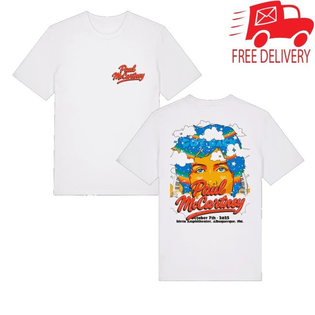 Paul Mccartney Store Merch Got Back 2025 Albuquerque Event T-Shirt, Hoodie, Tank Top, Sweater And Long Sleeve T-Shirt