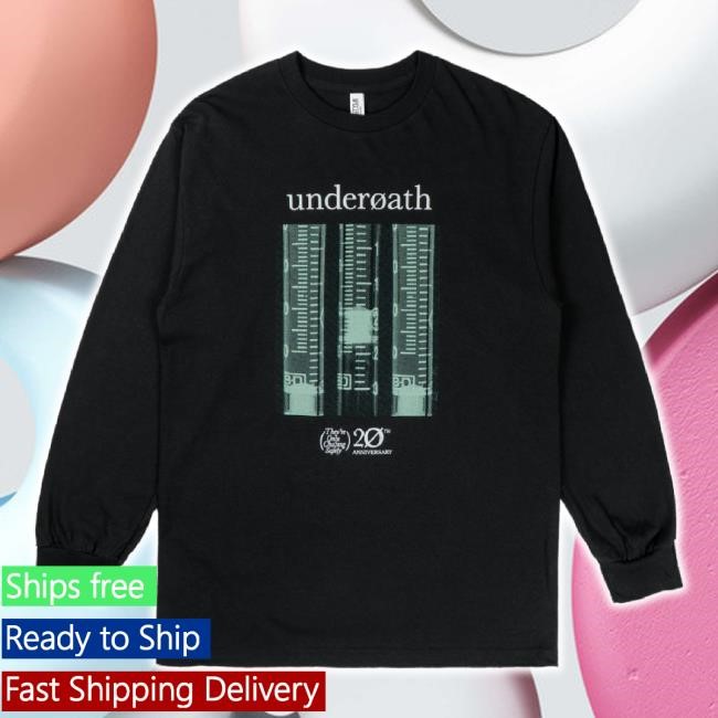 Official Tocs Anniversary New Shirt Underoath 777 Merch Store Shop