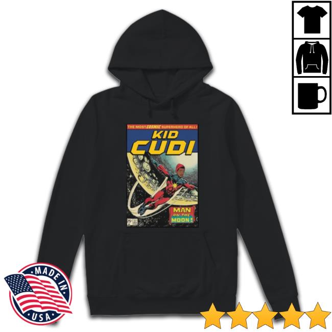 Kid Cudi Comic Design Superman Parody shirt Kid Cudi Comic Design Superman Parody Classic Shirt