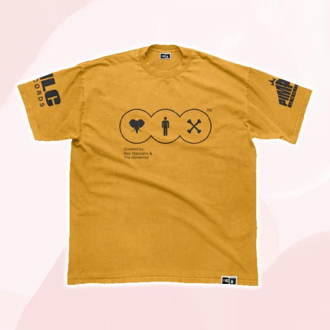Trending Roc Marciano & The Alchemist Bones (Yellow Shortsleeve Shirt) Shirts Rocmarci Shop