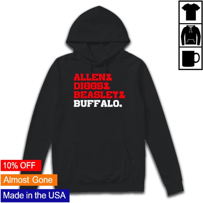 Official Allen Diggs And Beasley Mafia Buffalo Hoodie Sweatshirt