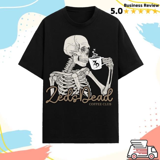 Zeds Dead Merch Store Shop Zeds Dead Coffee Club T-Shirt